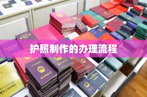 宜秀护照制作的办理流程